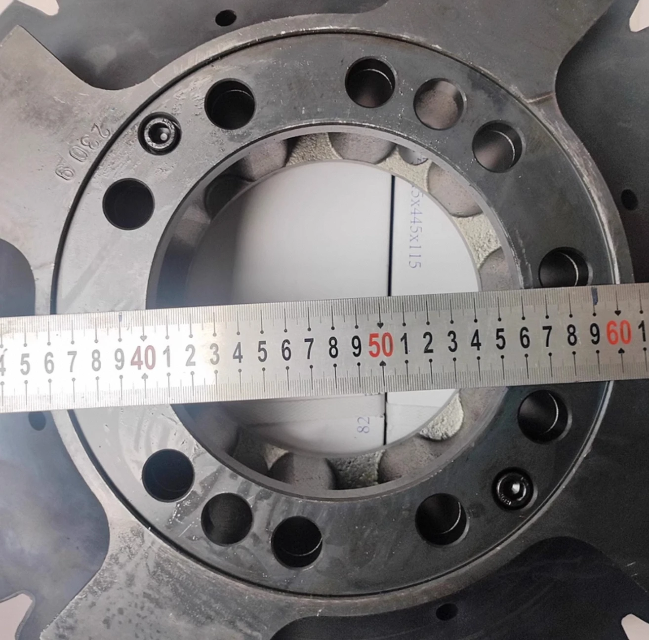 600 High-Strength Material High Elasticity Rubber Annulus Ring Gear of Toothed Input Coupling