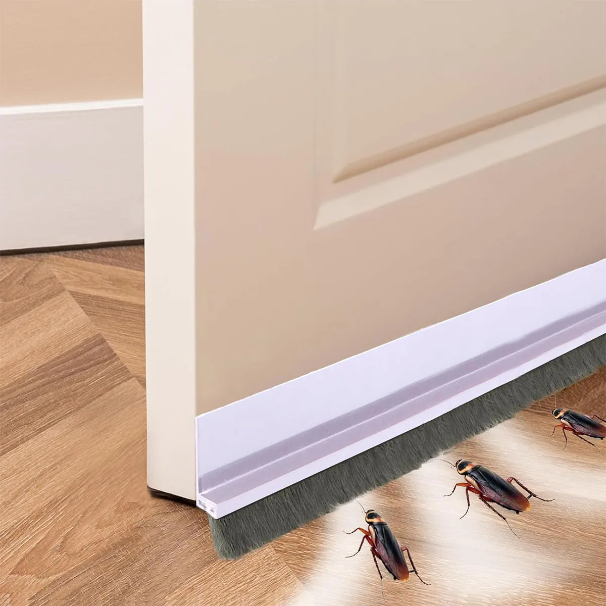 20/40cm/1M Door Draft Stopper,Weather Stripping Door Seal, Hard to deform under Sweep Doors door cover for Garage Window Blocker