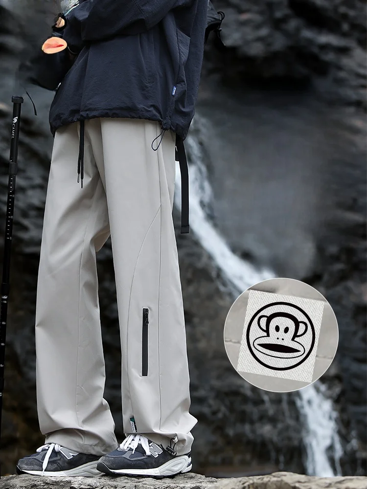 

PaulFrank American Sle Workwear Pants Men's Autumn New Trendy Brand Loose Straight Casual Trousers Youth Vitali Sle