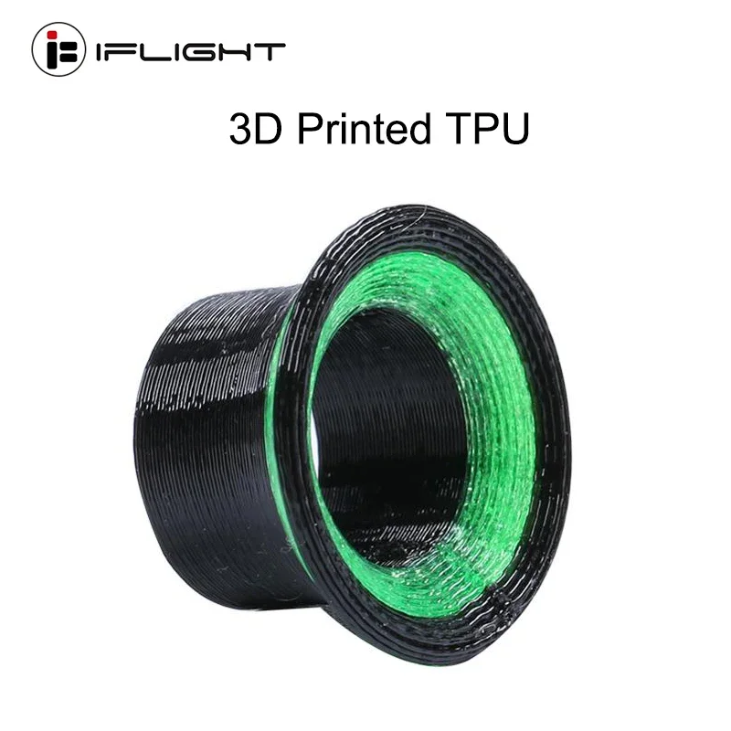 Ifflight อุปกรณ์ป้องกันเลนส์กล้องถ่ายรูป TPU ลาย3D สำหรับ DJI Air Unit FPV โดรนกล้อง