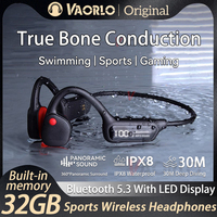 X10 IPX8 Waterproof Swimming Bone Conduction Wireless Headphone Bluetooth 5.3 32GB MP3 Player HIFI Bass Music Hot Sport Earphone