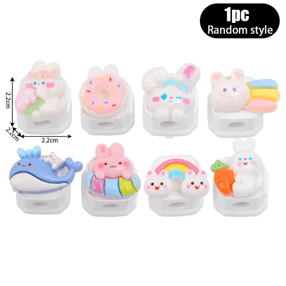 Creative ABS Desktop Cable Organizer Reusable Portable Cute Data Cable Holder Self-adhesive Multipurpose Charging Cable Clip