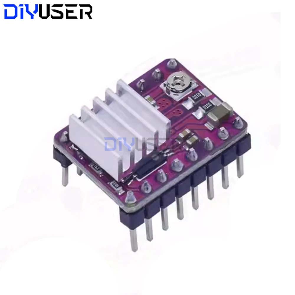 DRV8825 Stepper Motor Driver Module 1.5A 1/32 Microstep for 3D Printer CNC, Replace A4988 Silent Printing Upgrade Board