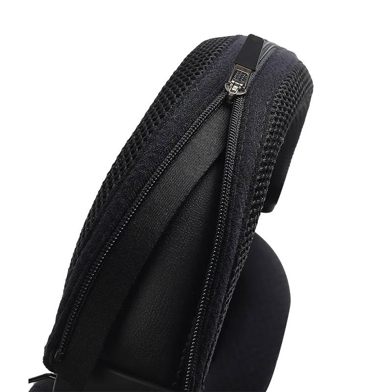 

For Razer V2 V2X Headset Protective Case Headband Protector Sleeve Breathable Mesh Cloth Zipper Headphone Head Beam Cover
