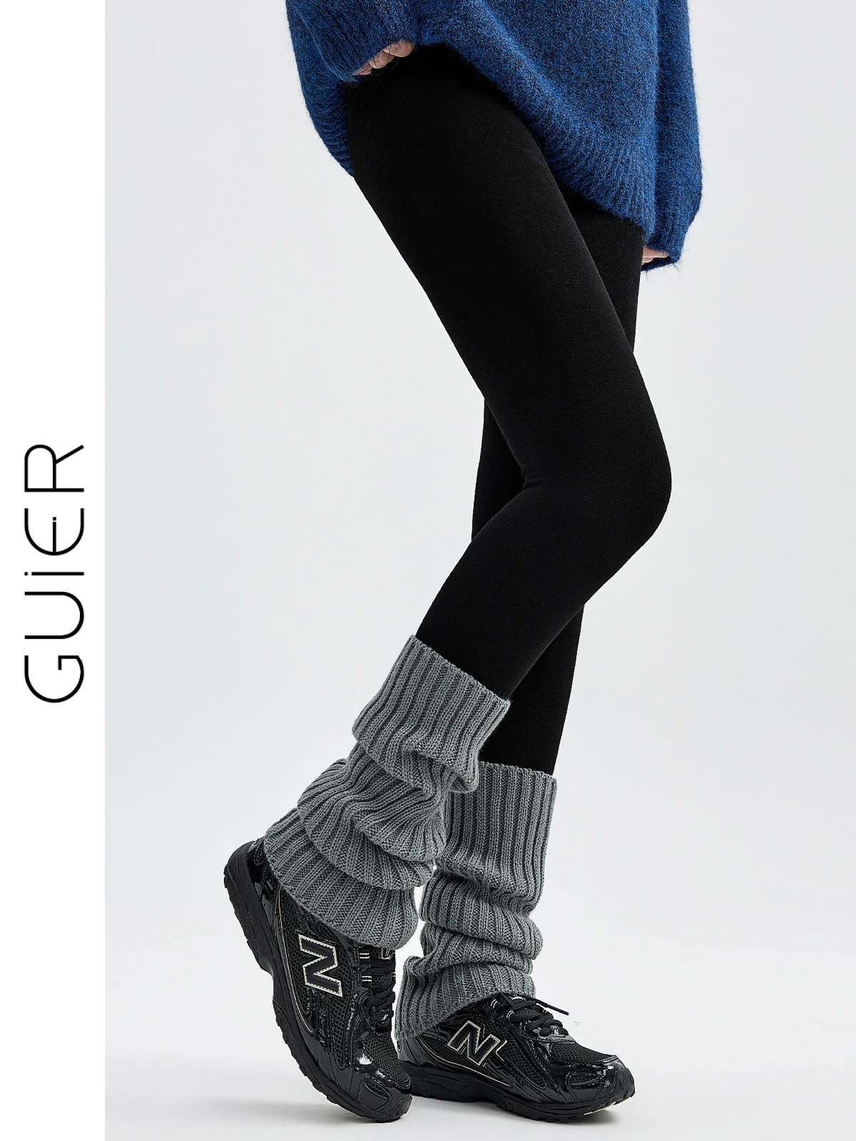 

Женские вязаные леггинсы с высокой талией, осень-зима 2025, новые, облегающие, длинные, повседневные, с эффектом похудения