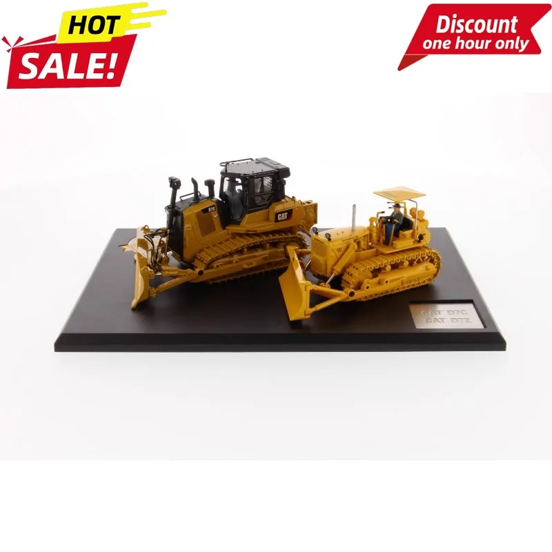 

DM 1:50 for CAT Carter D7E Bulldozer Model Forklift Construction Truck Set Alloy Model 85561