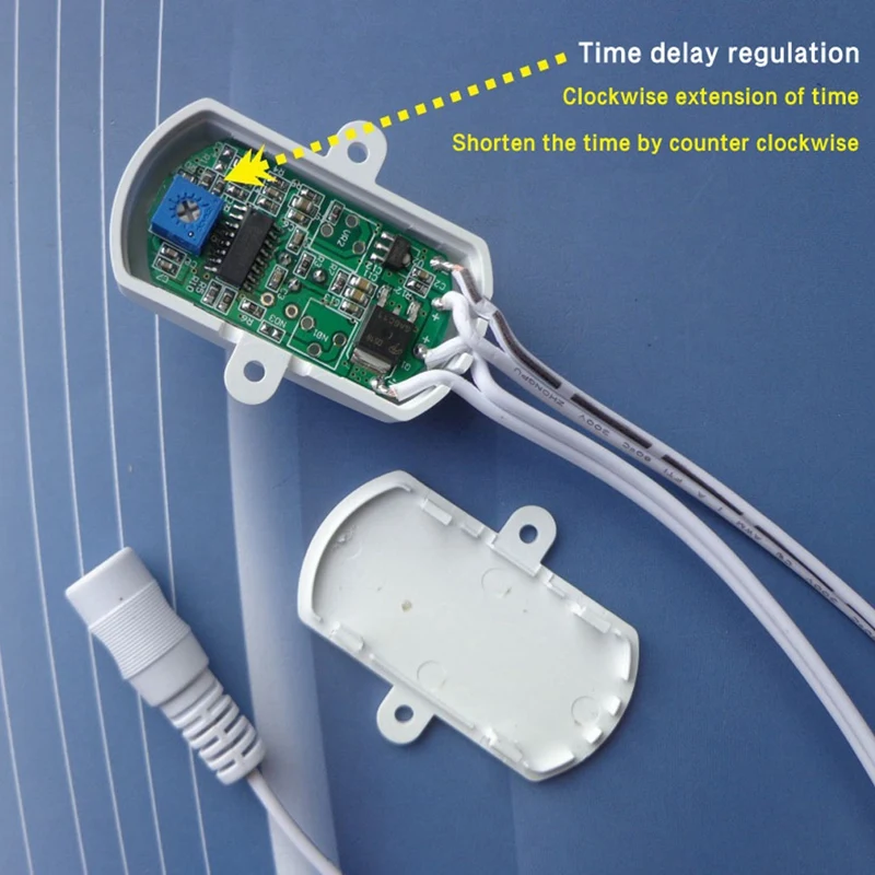 DC 6V 12V 24V 5A PIR sensore di movimento interruttore Mini PIR infrarossi sensore IR modulo interruttore rilevatore per striscia LED