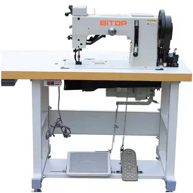 204-104A Heavy Duty Walking Foot Industrial Zigzag Big Stitch Sewing Machine