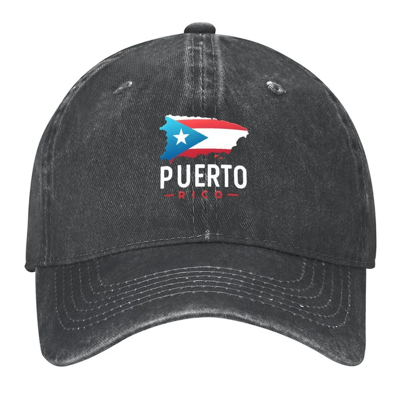 

Puerto Rico Baseball Cap New Hat Hat Man For The Sun Rave Beach Bag Mens Caps Women's