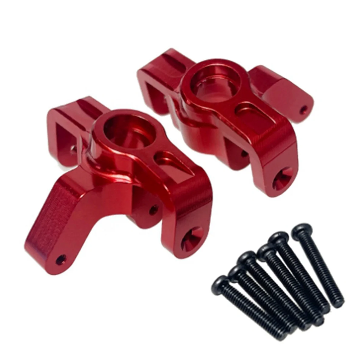 AINY RC Car Accessories Steering Cup Components for MJX Hyper Go 1/14 14209 14210 H14BM RC Car Upgrade Parts(Red)