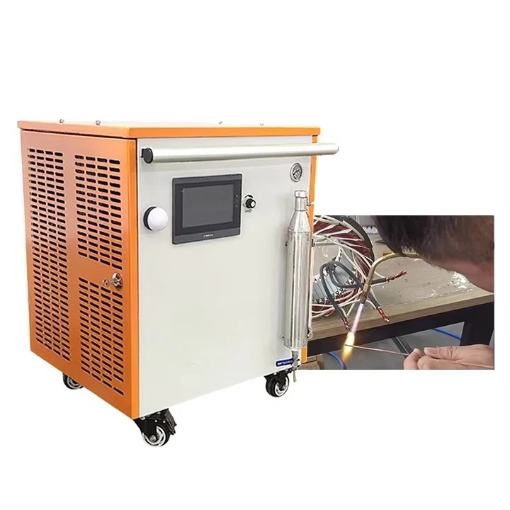 LINGQING Brown Gas Generator Welding Machine Water Fuel Hydrogen Oxygen 1 Year Warranty 220V 3.5KW
