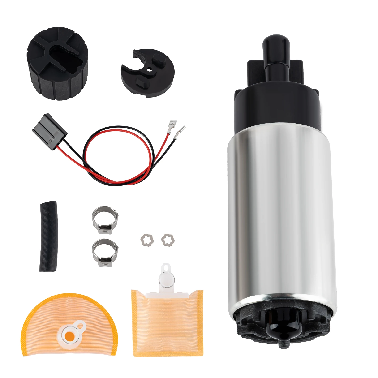

Electric Fuel Pump Install Kit Fit Toyota Pontiac Scion Nissan Lexus Honda Ford High Flow Universal Automotive 12v