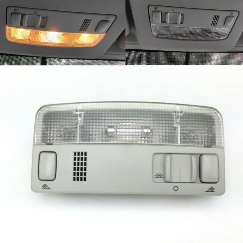 Car Reading Lamp Interior Signal Light Overhead Toplight For VW Passat B5 Golf 4 Bora Polo Caddy Touran Octavia Fabia