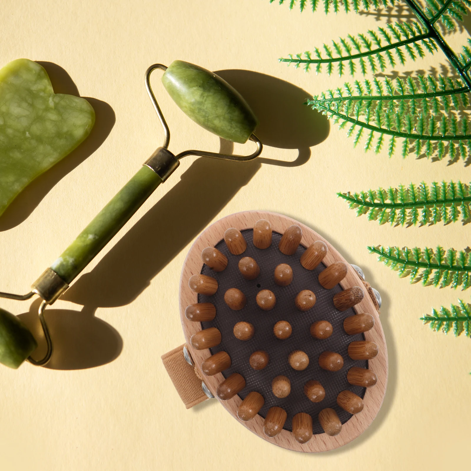 

Деревянная щетка-массажер для кожи головы на воздушной подушке, унисекс, расческа для волос меридиана, щетка для сухих волос, инструмент для массажа кожи головы Гуаша, деревянный массажный инструмент