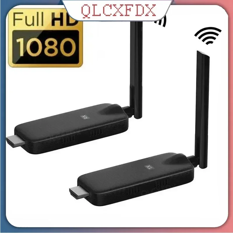 

50m Wireless Extender Video Receiver Display Adapter Transmitter HDMI-compatible for Iphone 15 Ipad Pro Laptop To TV Projector