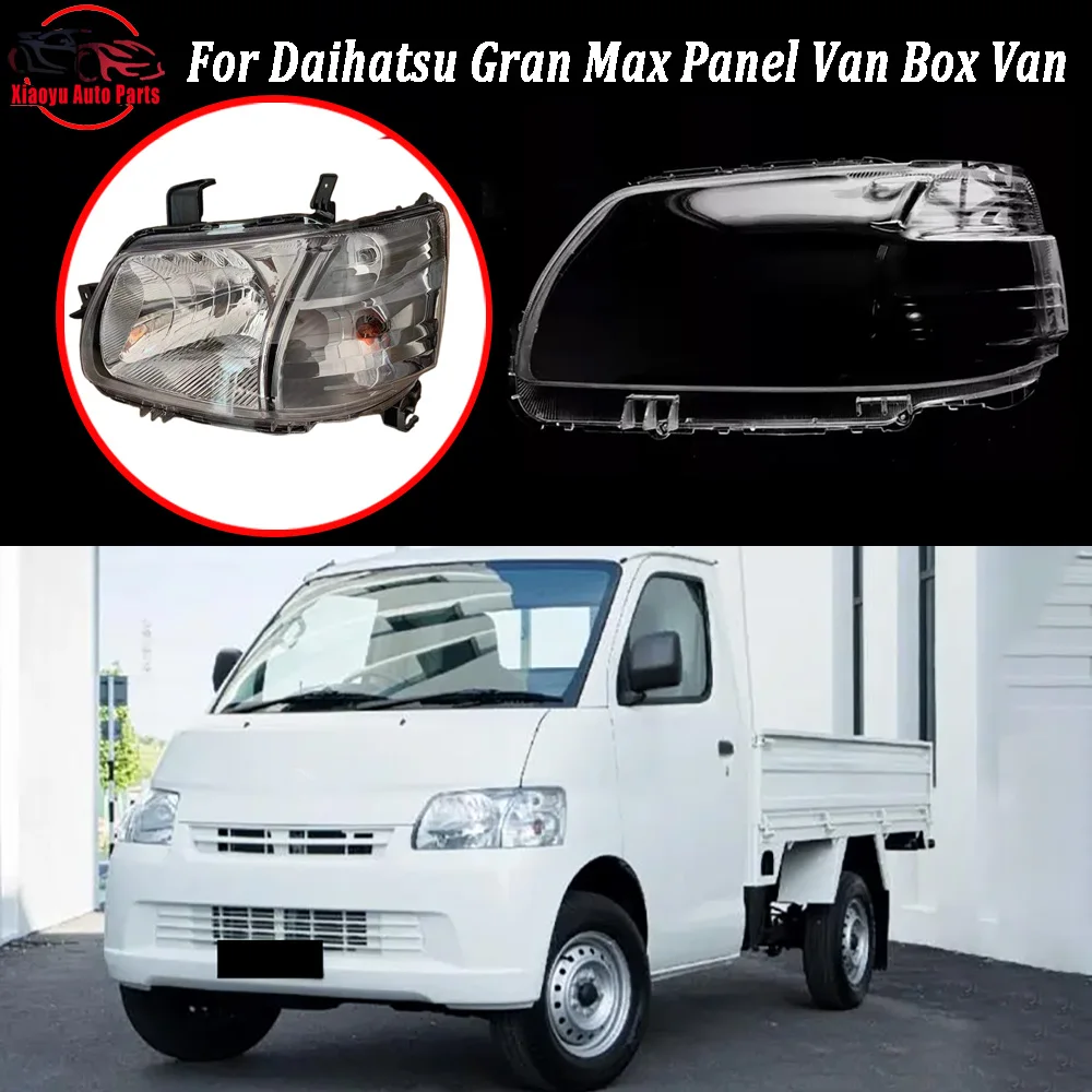 Cubierta de faro delantero transparente para Daihatsu Gran Max Panel Van Box Van