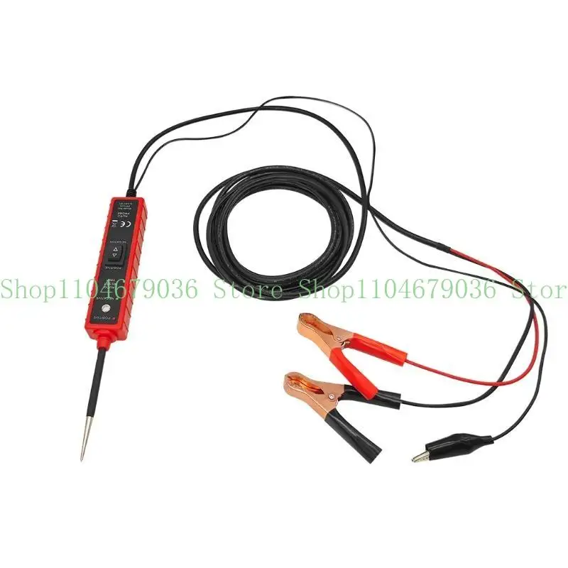 

652F Power Circuit Tester Probe 6-24V for Vehicle Electrical System Testing Tool