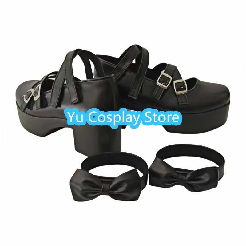 Yu Cosplay Store CrossFire Lan Xier Cosplay Boots Anime Cosplay Shoes Boots Halloween Costumes Props