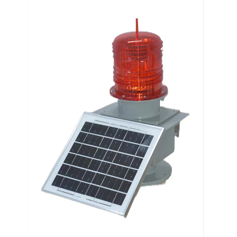 Led Aiield Runway Airport Approach Heliport Edge Aviation Lamp Powered Solar Obstruction Light For High Building