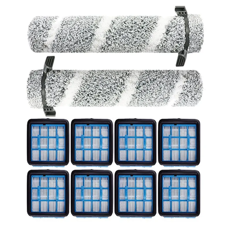 

Набор сменных HEPA-фильтров A67Z (10 шт.) и роликовая щетка для беспроводных моющих пылесосов Bissell 3930F, 3933 V2, 39999Z – запасные части