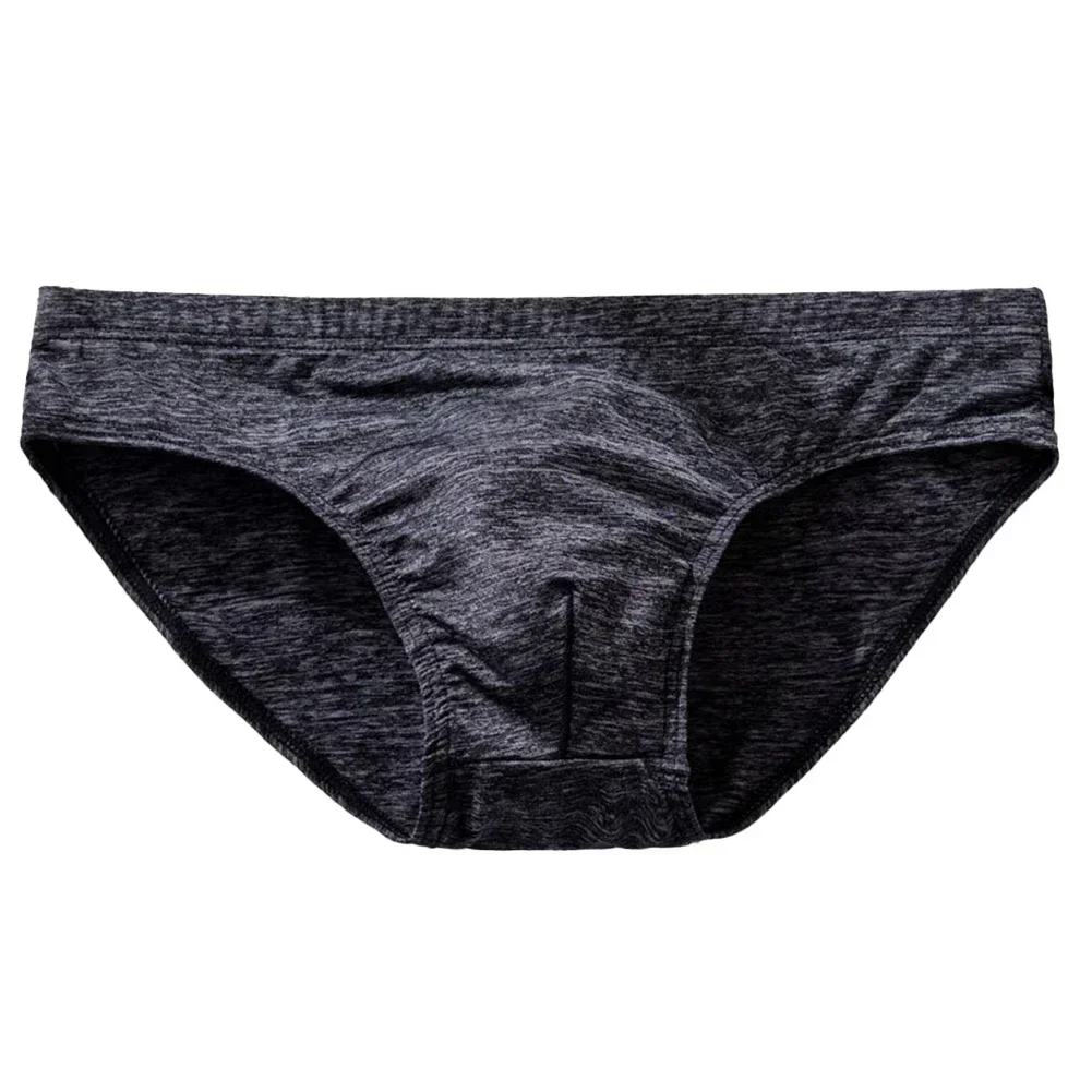 Mens Underwear Low Waist Briefs Soft Pouch Undershorts Shorts Youth Underpants Stretch Breathable Thongs G-String Knickers