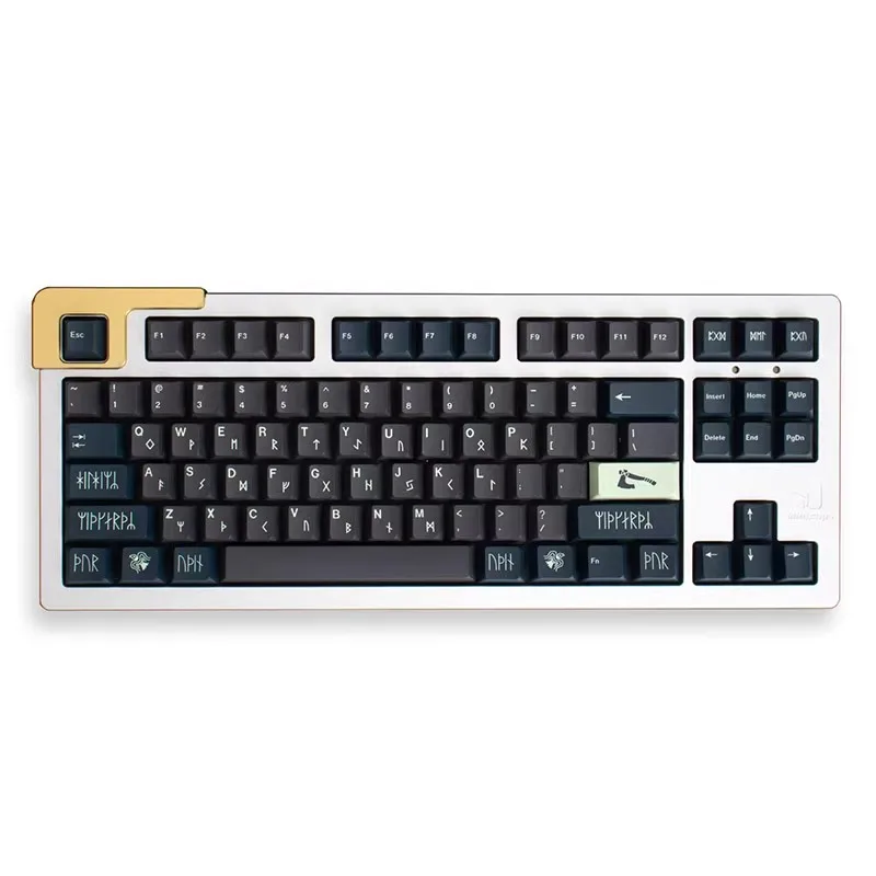 GMK Personality Keycaps 130 keys cherry keycaps Double Shot PBT keycaps For MX Switches Mechanical Keyboard Game ISO Keys