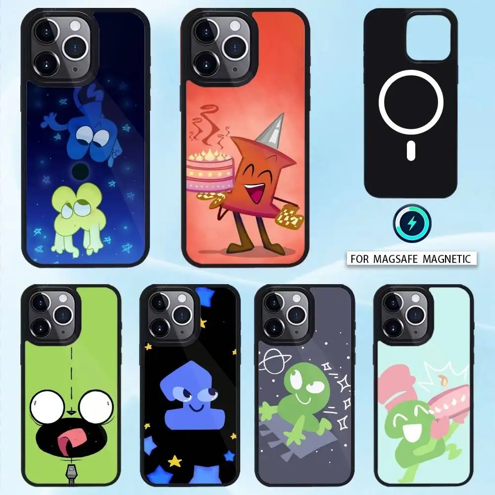 

B-Bfdi B-Battle For D-Dream Phone Case For iPhone17,16,15,14,13,12,Pro,Max,Magnetic For Magsafe Wireless Charging