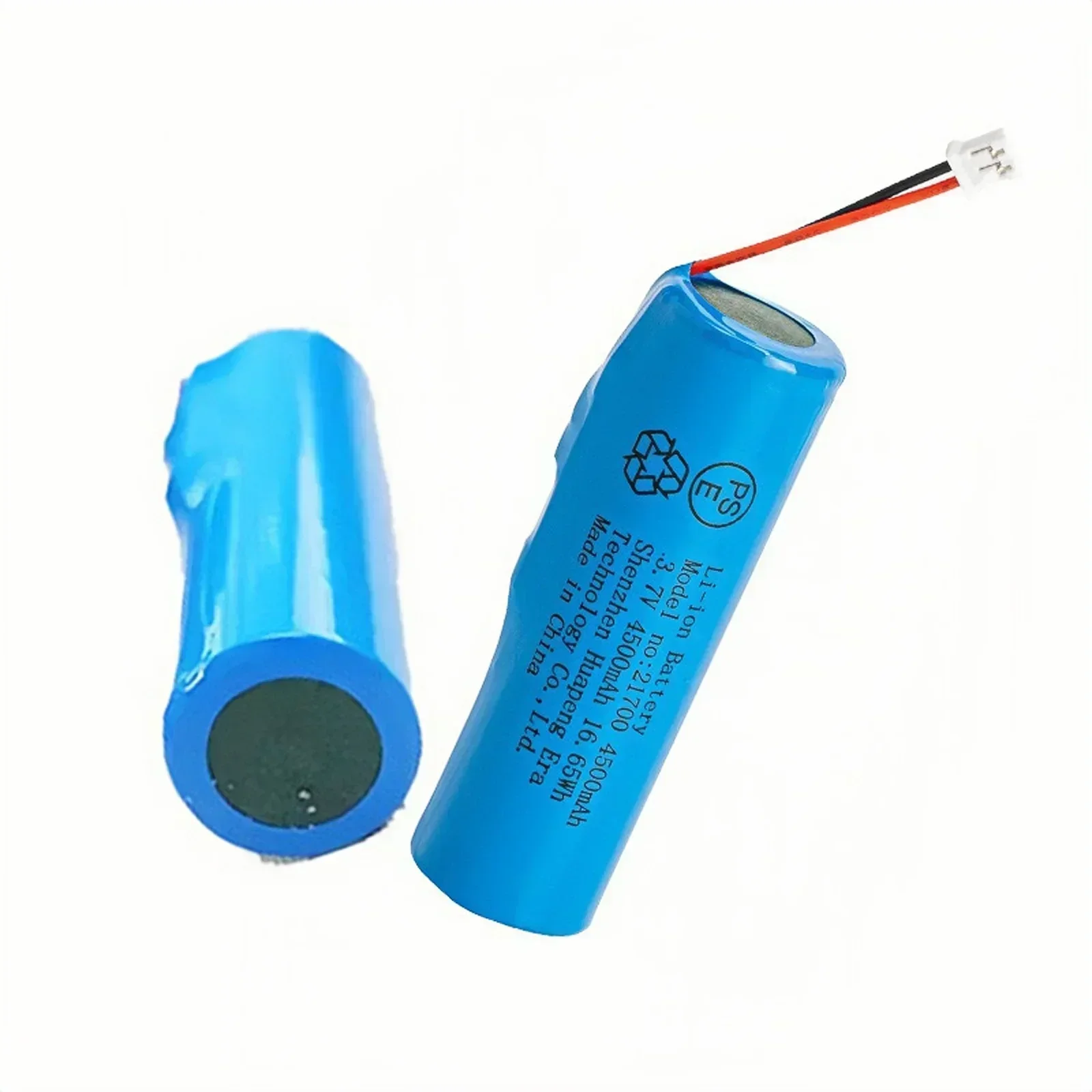 21700 Rechargeable lithium battery with Plug 3.7V 4500mAh USB Charging Cable for Haircutter Mssagers Vacuum cleaners Headlamp