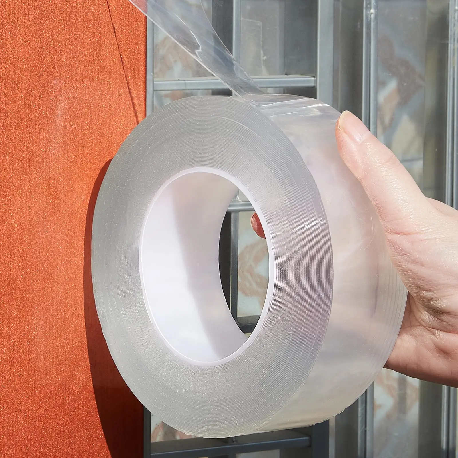 1/6roll Reusable Super Strong gap tape Nano Double Sided Tapes for Home Office Bathroom Sink Tap Gel Sticker Adhesives Tools