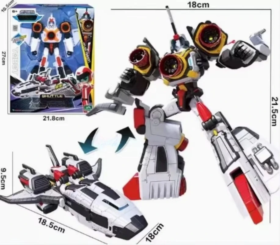 New Arrival Tobot Galaxy Detectives Justice Trooper Star Dragon Sky Wing Transformation Robot Figure Model Collectible Toy Gift