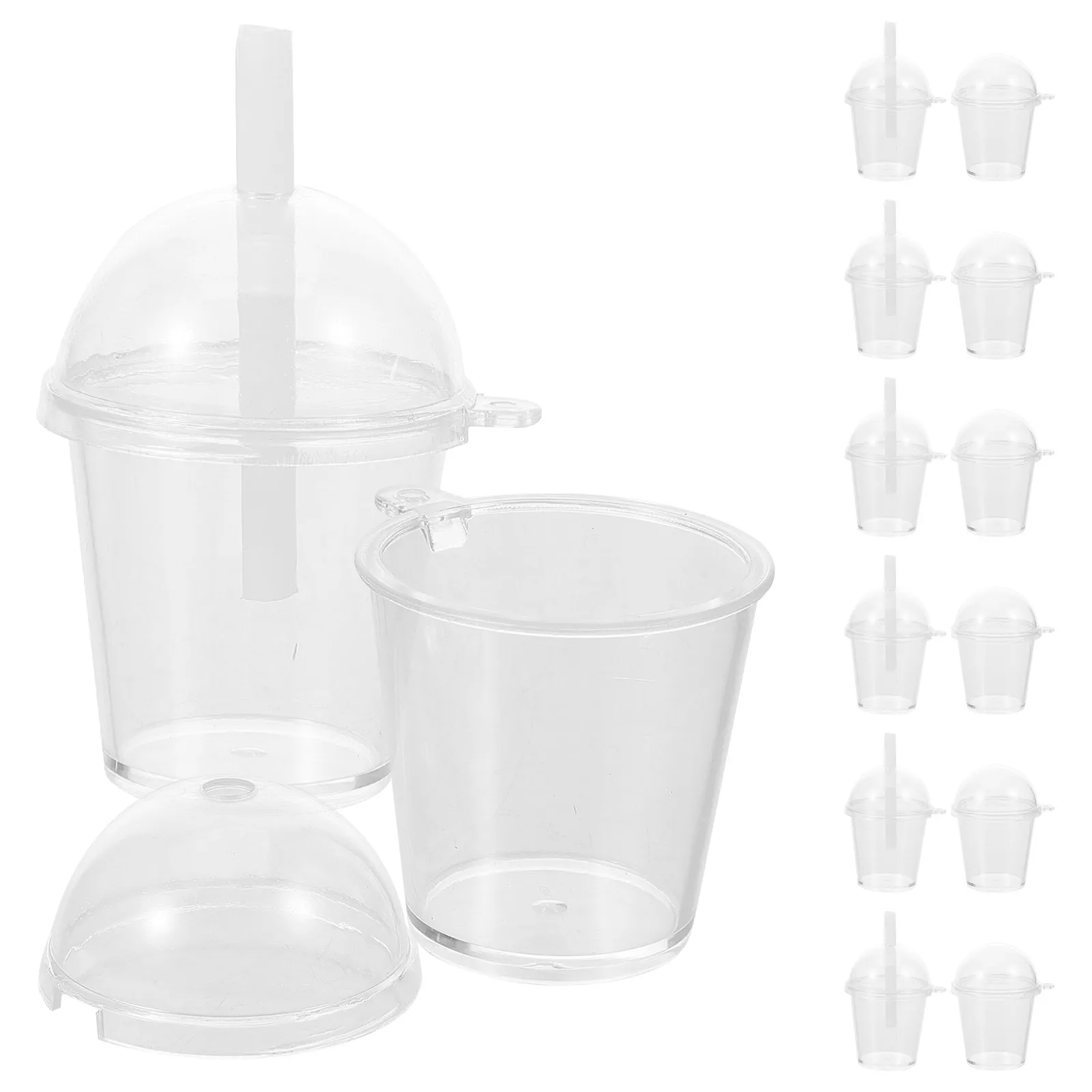 

Simulation Mini Cup 6x5cm Hole 45x05cm DIY Keychain Pendants Bubble Tea Charms Craft Supplies Mini Milk Tea Cup