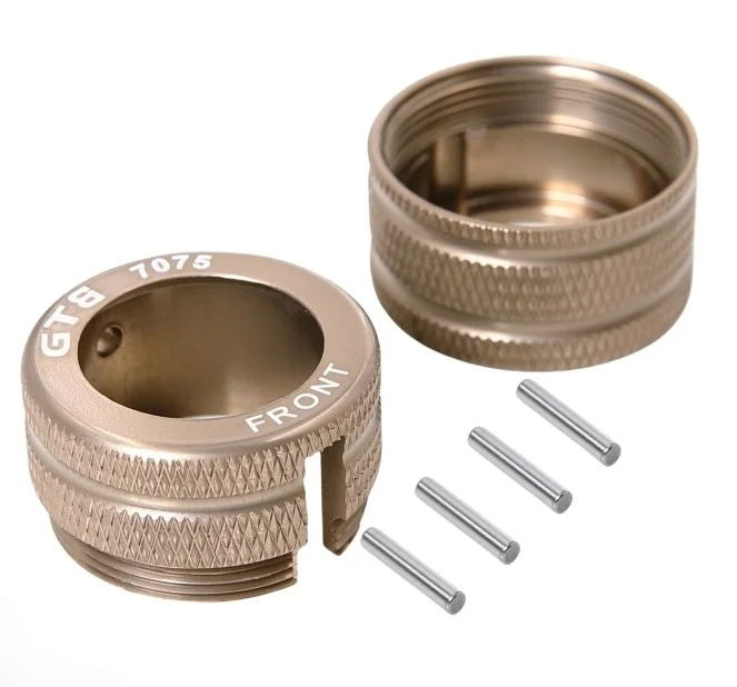 GTBRacing CNC Steel Front Rear Driveshaft Coupler Mount for 1/5 RC Car Losi 5ive t Part