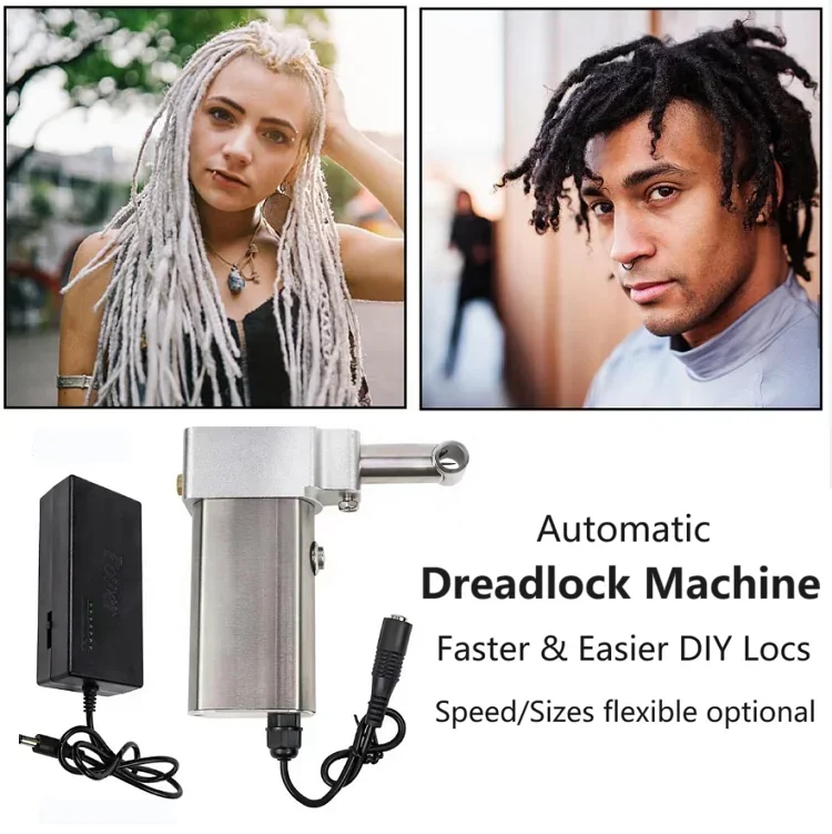 machine dreadlocks automatique 6mm 8mm 10mm 12mm 14mm 16mm heads crochet needles