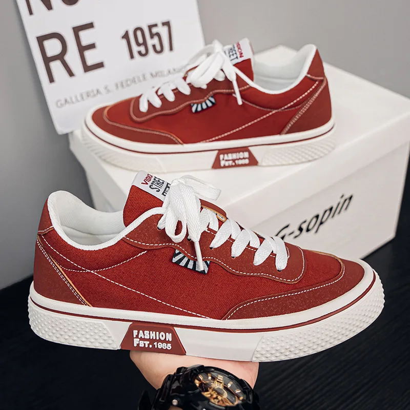 Canvas shoes for couples  spring 2026 new casual and versatile canvas shoes for men