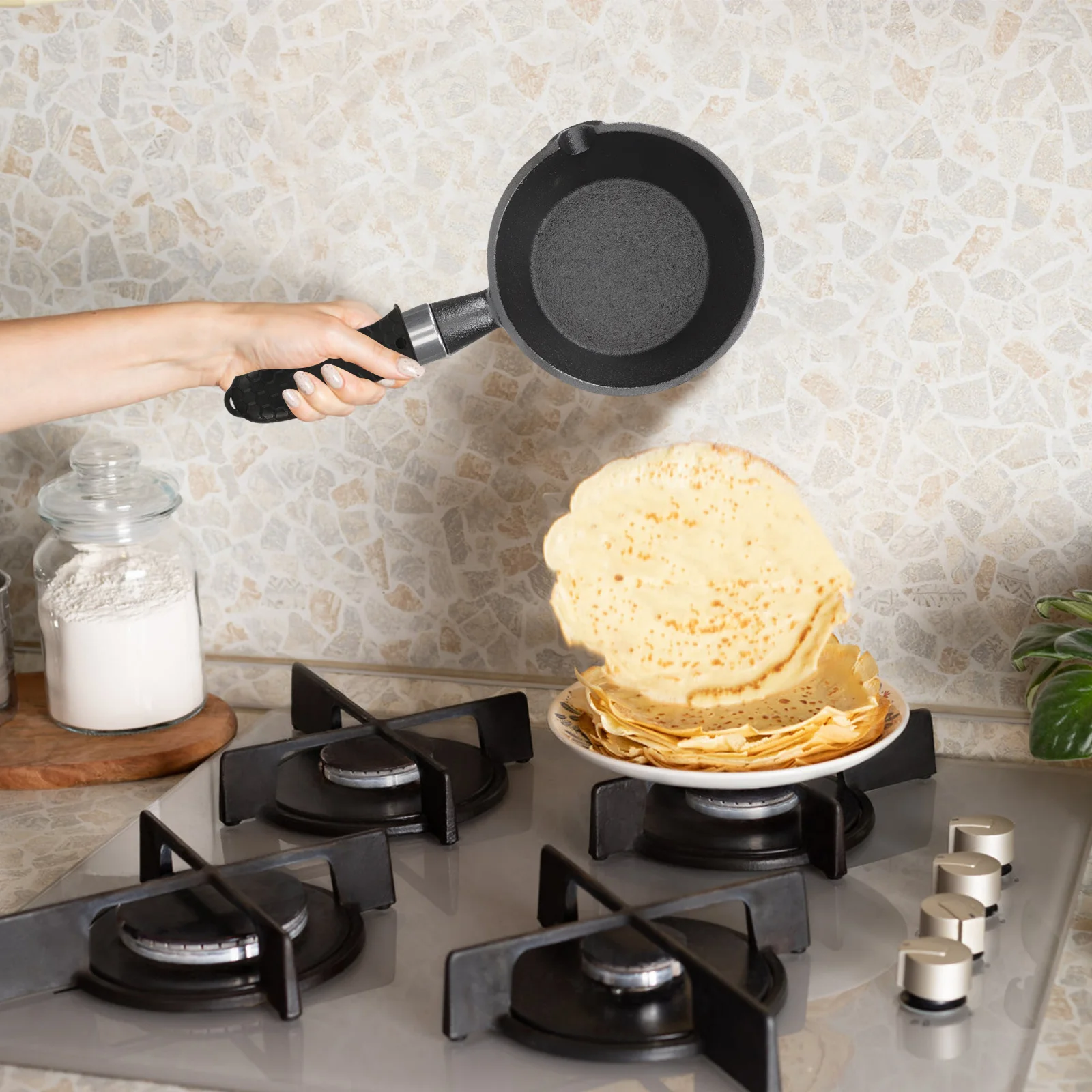 

2Pcs Silicone Pot Handle Sleeve Non-Slip Heat Resistant Grip Cover for Pan Wok Cookware Kitchen Safety Protection