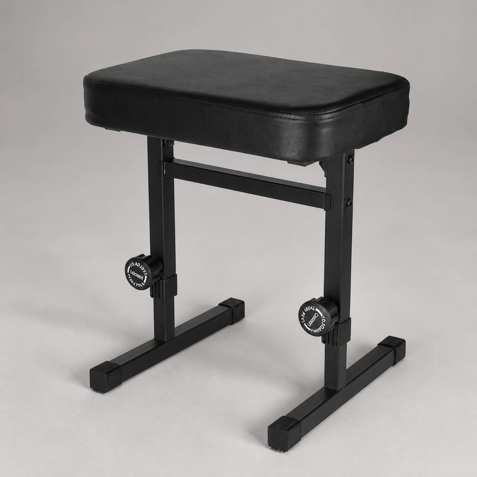 Adjustable Piano Bench with Padded Seat Sturdy Piano Bench Comfortable Cushioned for Keyboard Players, Practice Rooms