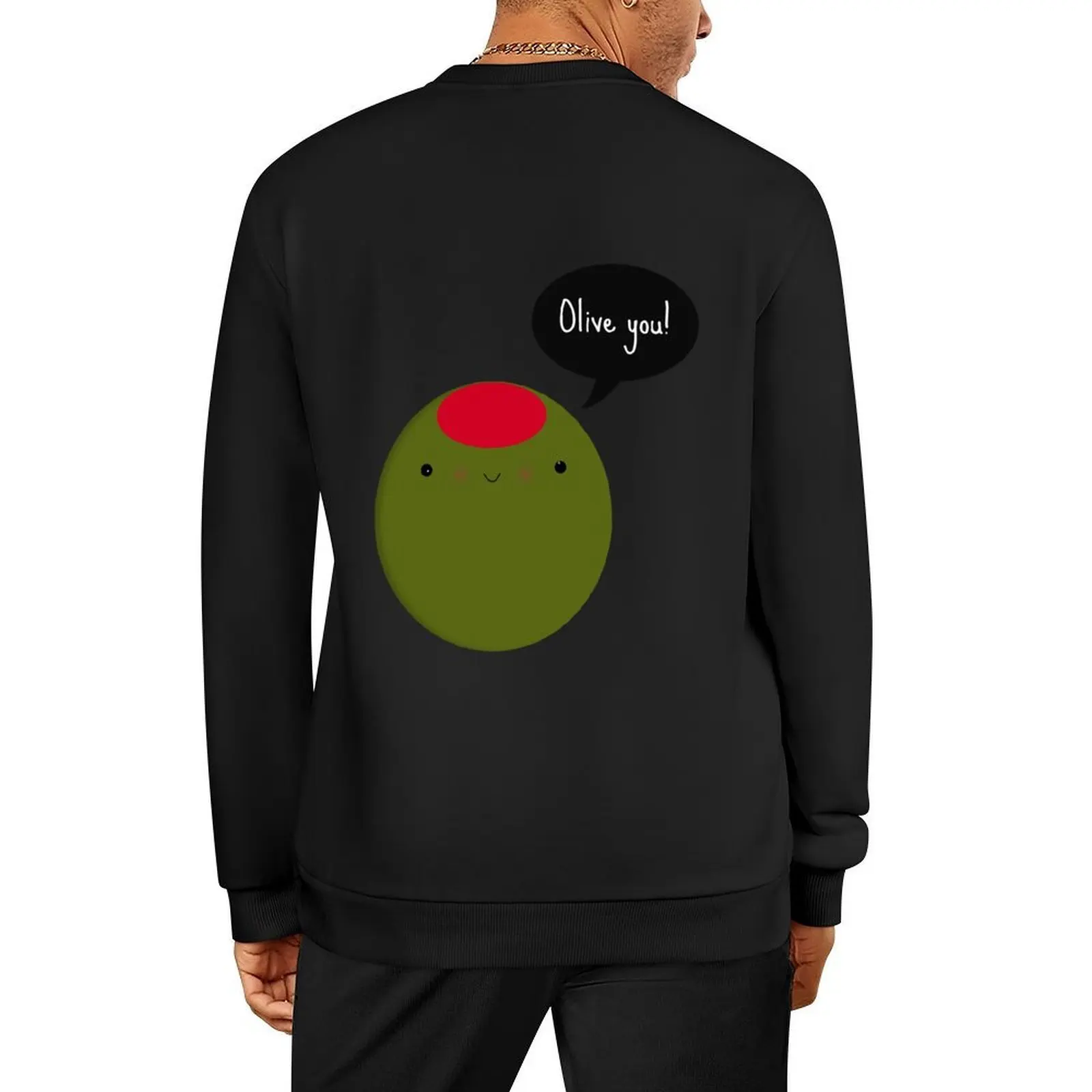 

Olive You Pullover men's clothes tracksuit male clothes men clothes new sweatshirts