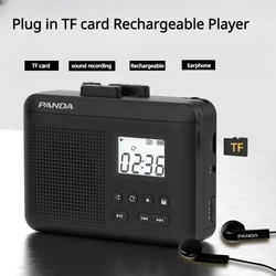 Walkman-REPRODUCTOR DE cassette portátil estéreo grabadora de cinta de estilo Retro compatible con tarjeta TF de 32G gratis 1 piezas