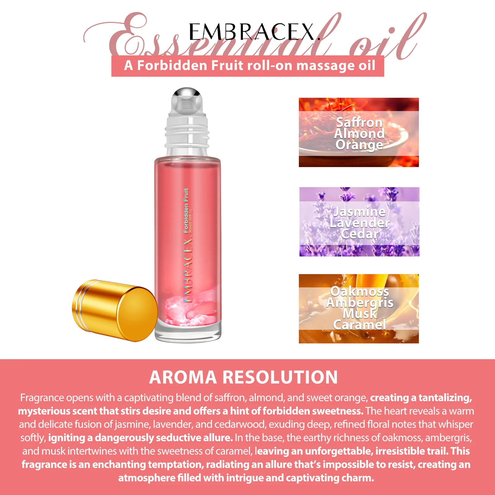 20ml Olejek Eteryczny Forbidden Fruit Perfumy w Roll-on Olejki Eteryczne Pielęgnacja Skóry DIY Świeca/Mycie Długotrwały Zapach Prezenty Świąteczne