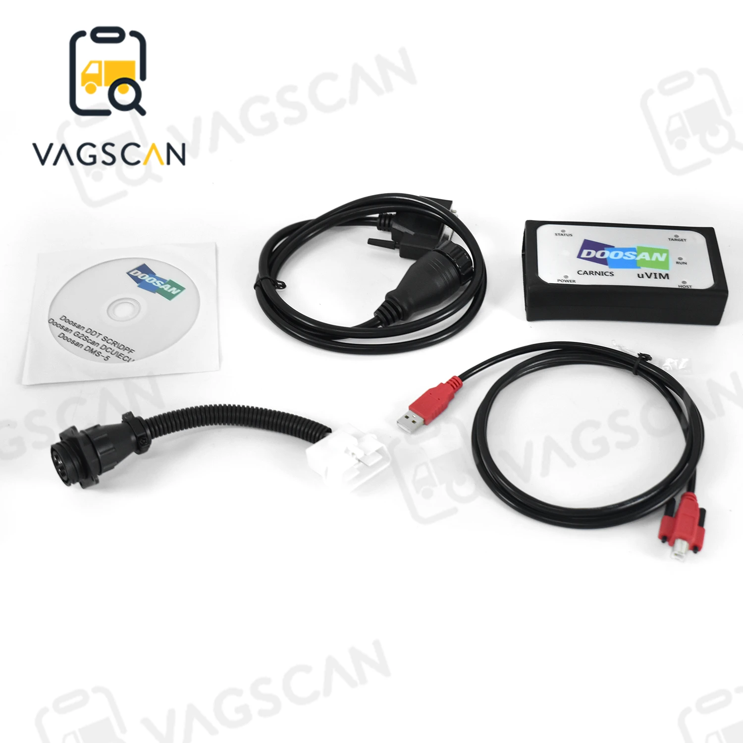 For doosan diagnostic KIT UVIM For Doosan Forklift Excavator Loader Tool Diagnostic Scanner