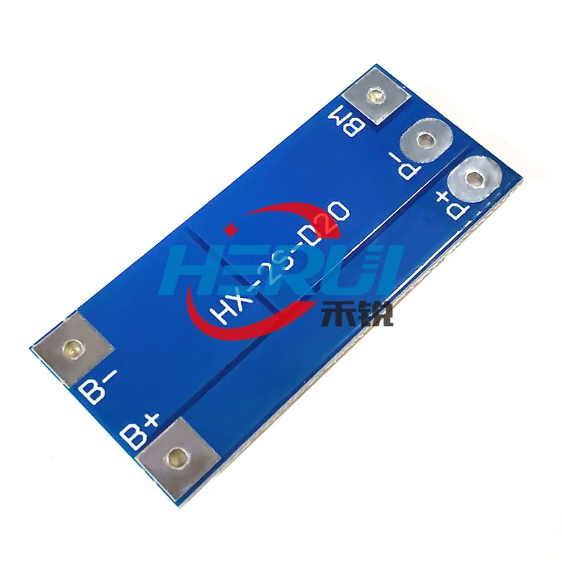 2 string 7.4V18650 lithium battery protection boards 8.4V lithium battery protection board 13A  Working current 20A limit