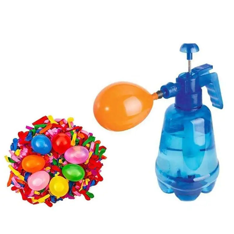 

G6KF Pressure Activated Splash Balloon Toy 100Pcs Assorted Color Outdoor Play Set