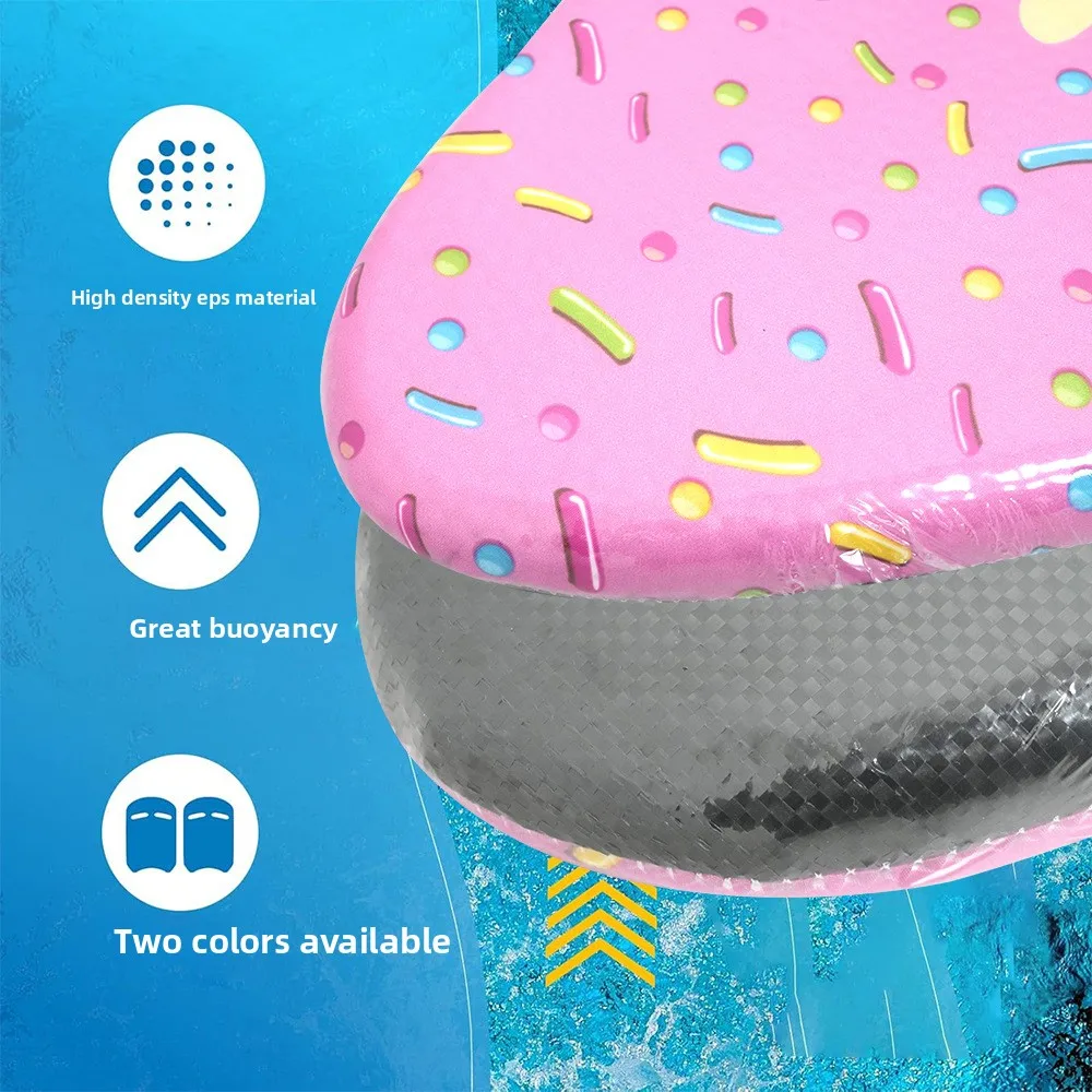 Dinosaur Themed Beginner Kickboard for Kids Pearl Cotton Foam Swim Float Pool Aid with Cute Animal Print for Learning and Play