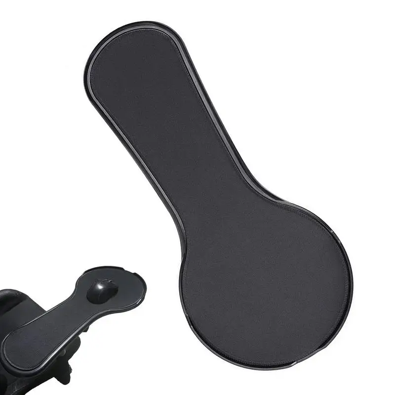 Ergonomic Arm Rest Mouses Pad Black Chair Arm Rest Adjustable Attaches To Chair Mouses Extension Tray Home