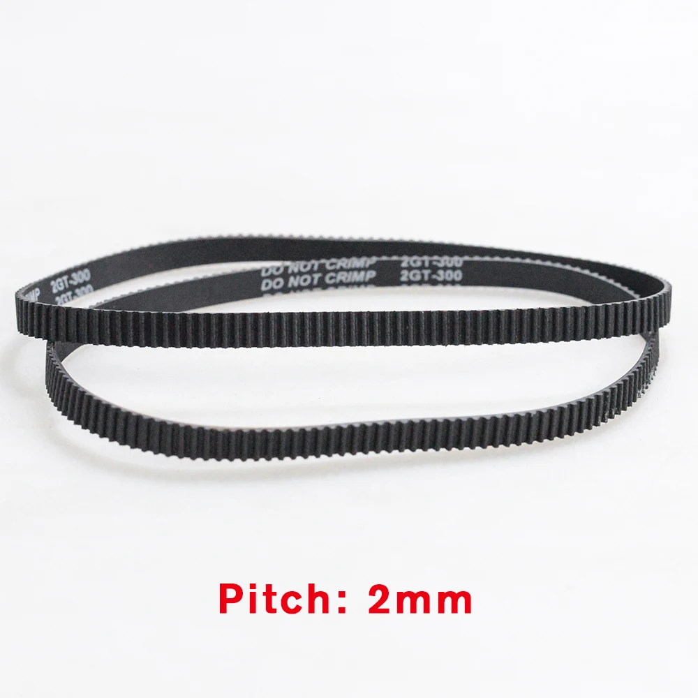 3D Printers Parts GT2 Closed Loop Timing Belt Rubber 2GT 6mm 96 98 100 102 104 106 108 114 116 118 120 mm Synchronous Belts Part