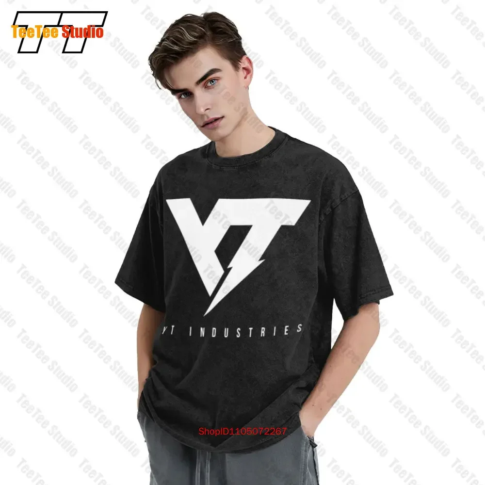 تي شيرت Yt Industries Bikes Logo Vintage كبير الحجم WXD0