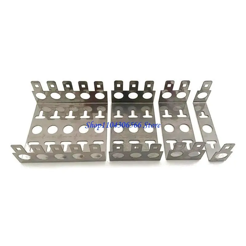 02DD Telephone Module Bracket Back Mount Frame 1/2/3/5 Rows for Krone Module