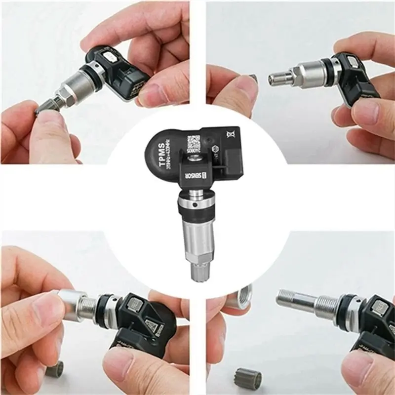 TPMS Sensor 22Pcs Tyre For Autel Tool TS408 TS508 ITS600 315MHZ+ 433Mhz 2 In 1 Programmable MX Tire Pressure Sensor - view 3