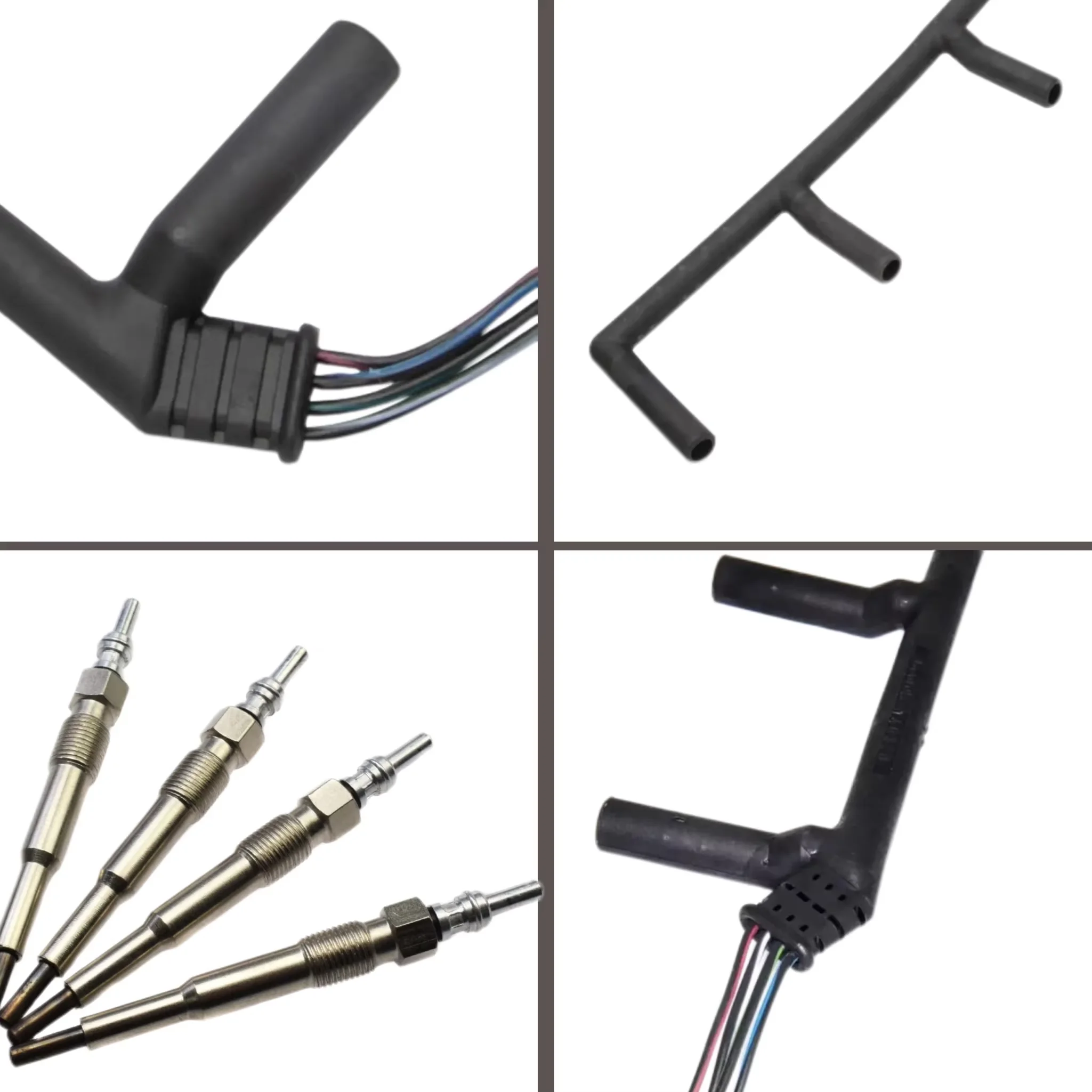 Car Glow Plug Wiring Harness For VW Golf Beetle Jetta 1.9L TDI 2004-2006 038971782C Air Intake System Machine Supercharger