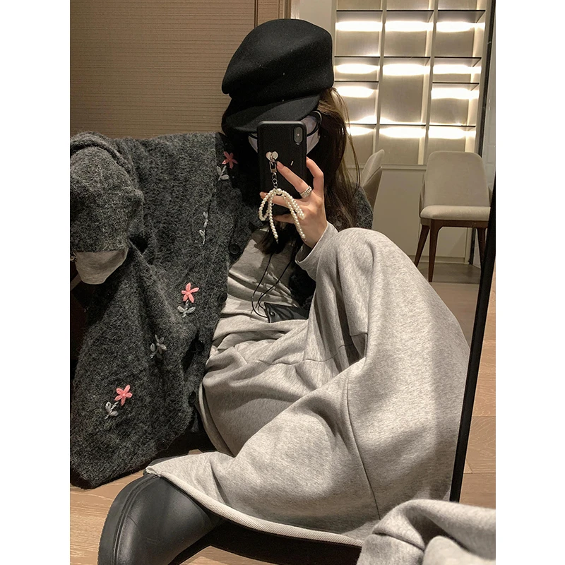 Suéteres, Cardigans e Jumpers Femininos de Cashmere e Lã com Botões de Pérola, Estilo Regular, Xadrez, Lazer, Noite, Elegante, Sofisticado e Colorido